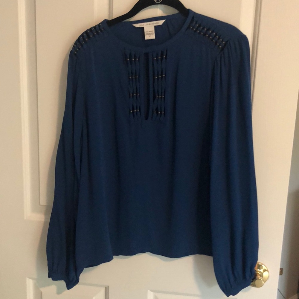 DVF Beaded Blouse